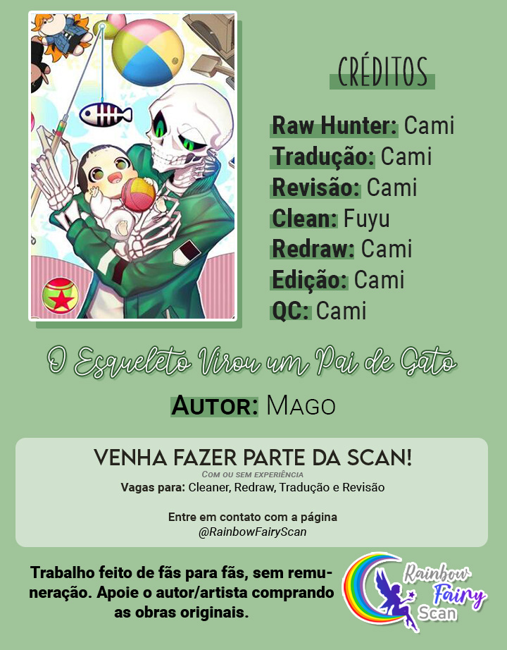 O esqueleto virou um pai de gato-Chapter 48